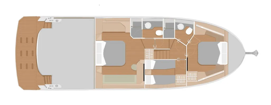 Sirena 48 Layout