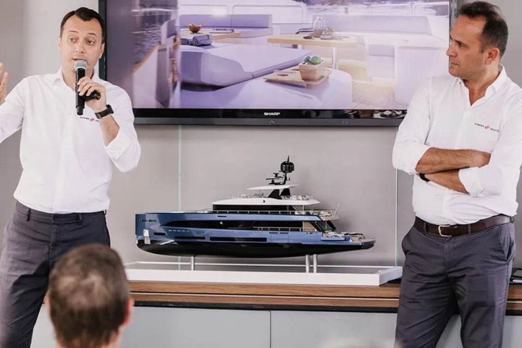 Sirena Yachts presentation at the Fort Lauderdale International Boat Show