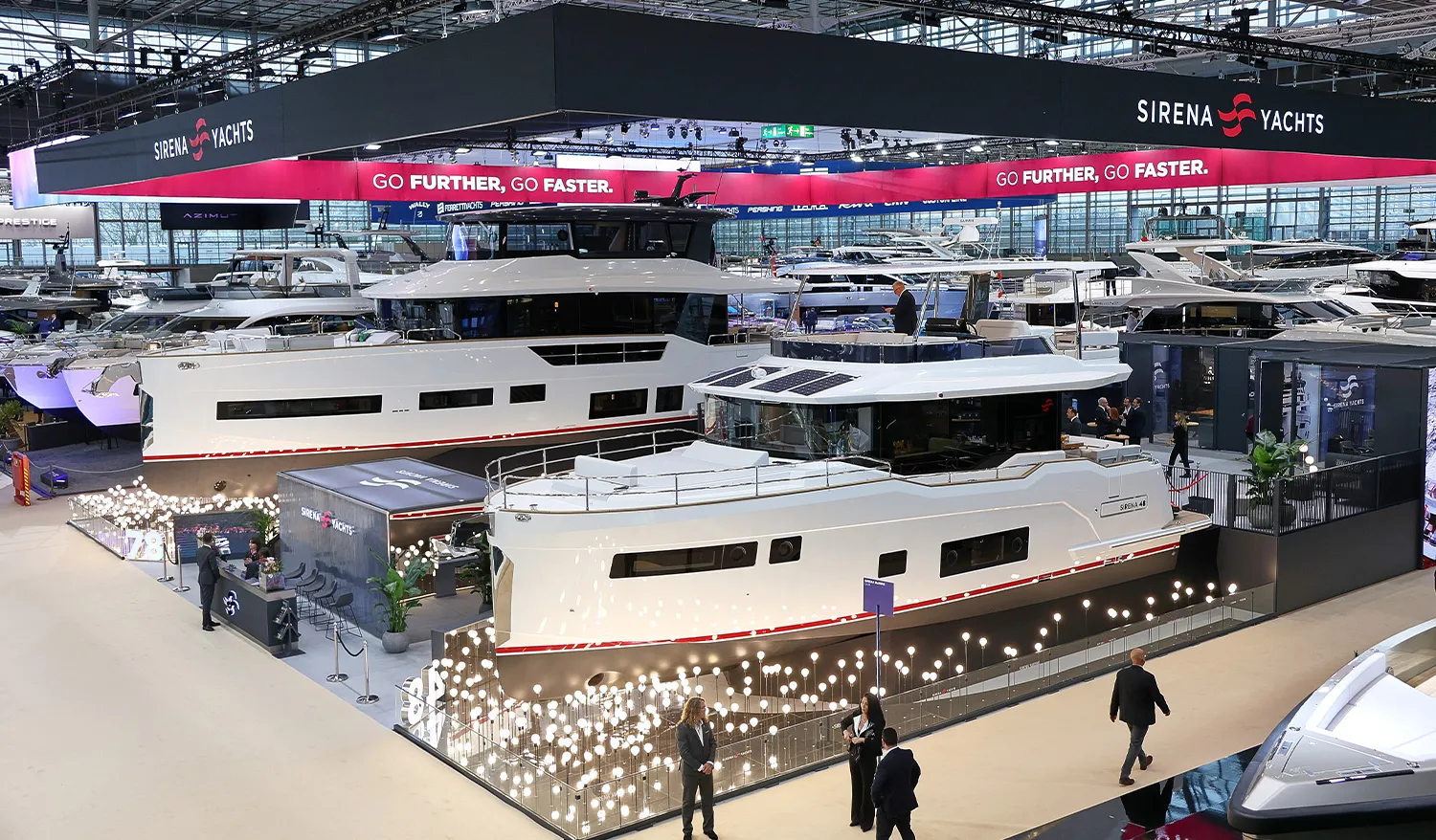 Sirena Yachts Boot Düsseldorf boat show event