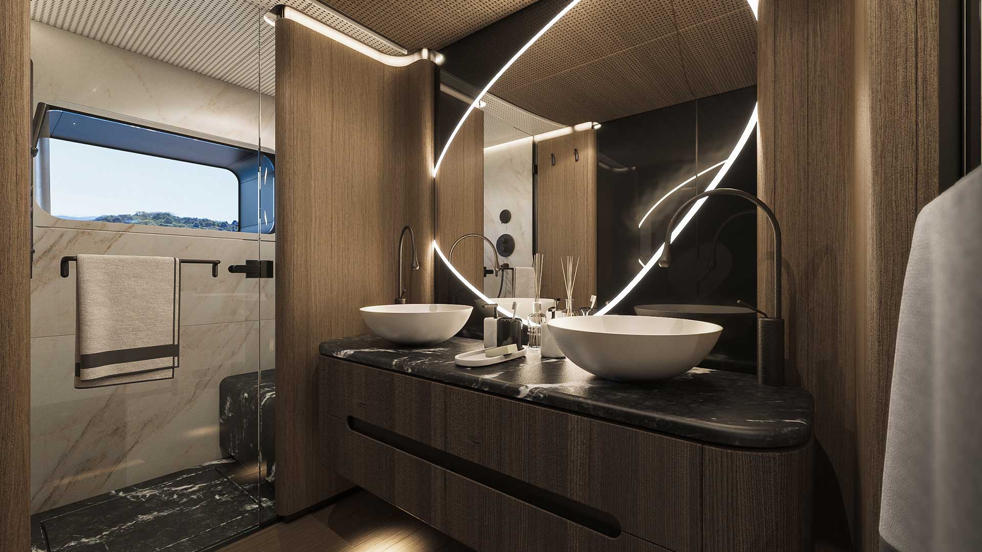 Sirena Superyachts 42M Interior