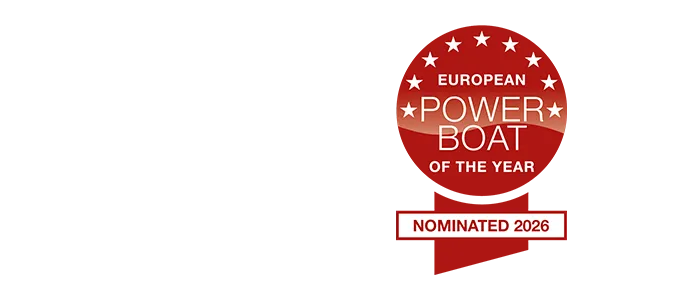 European Powerboat of the Year 2025 nomination badge