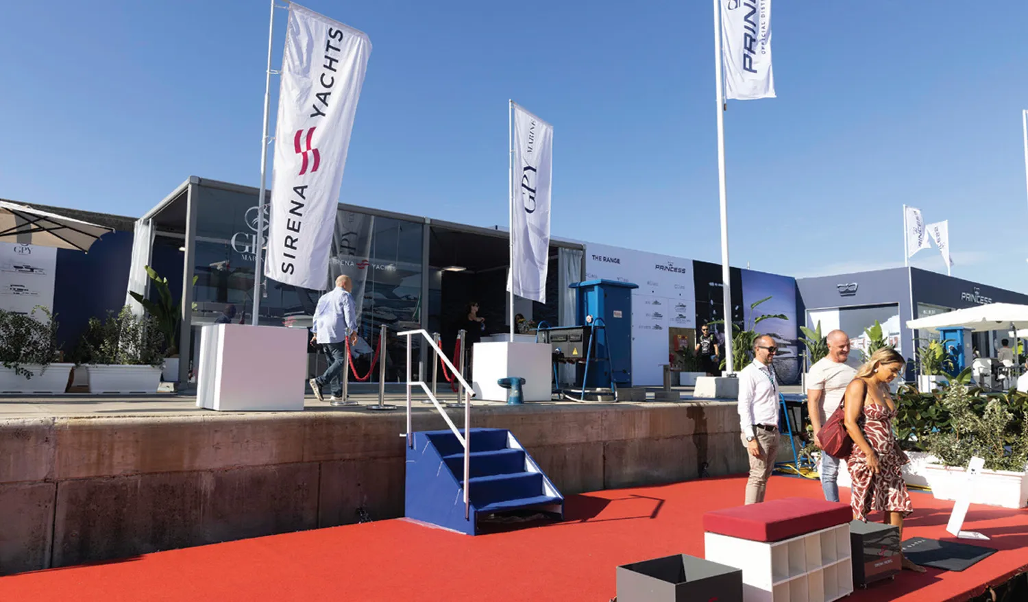 Sirena Yachts GPY Marine Genoa Boat Show event