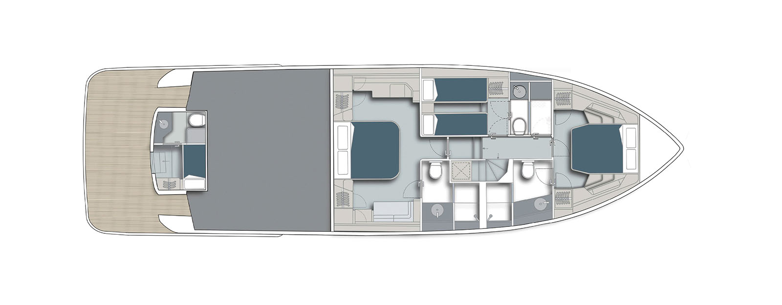 Sirena 58 Layout