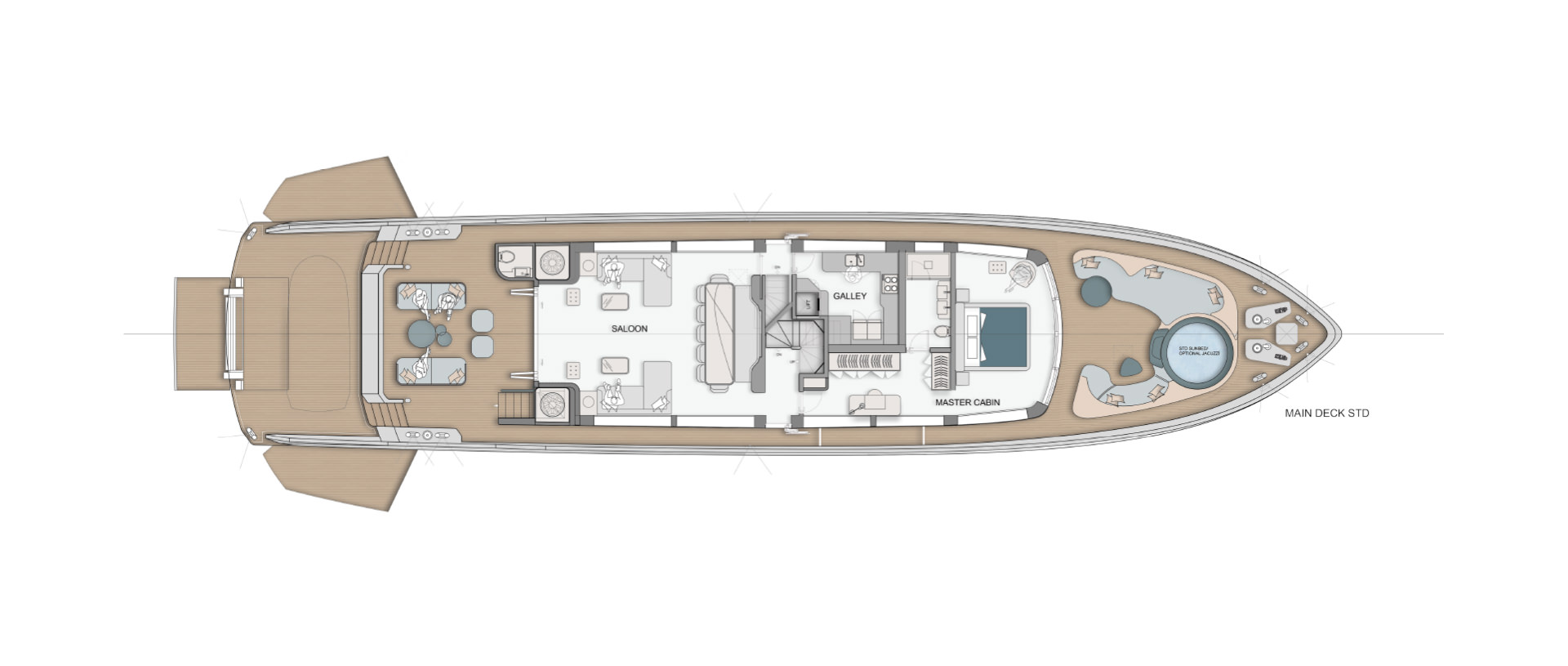 Sirena 118 Layout