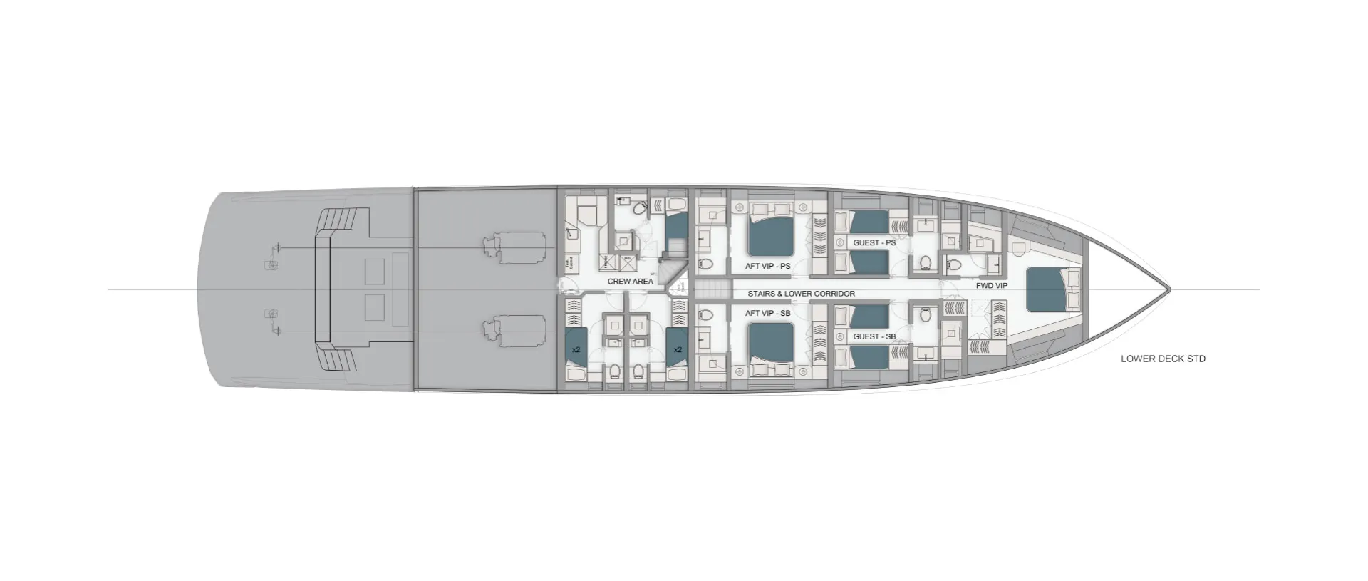 Sirena 118 Layout